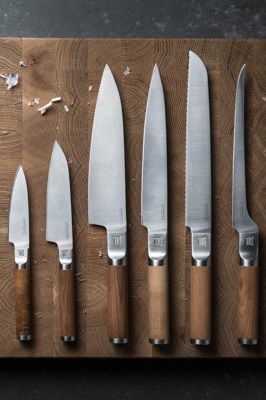 Ge bort ett presentkit med kvalitativa knivar från Fiskars i födelsedag-present till hemmakocken.