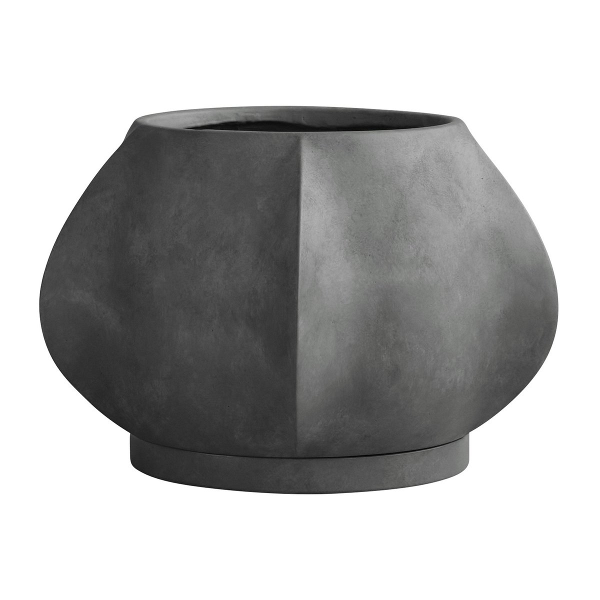 101 Copenhagen Arket kruka mini 39,5 cm Dark Grey | Skandinavisk Design | Krukor | Grå