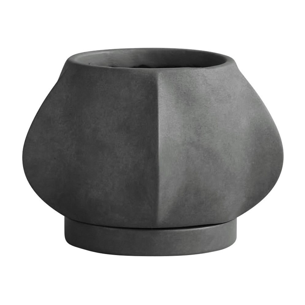 101 Copenhagen Arket kruka petit 12,8 cm Dark Grey | Skandinavisk Design | Krukor | Grå