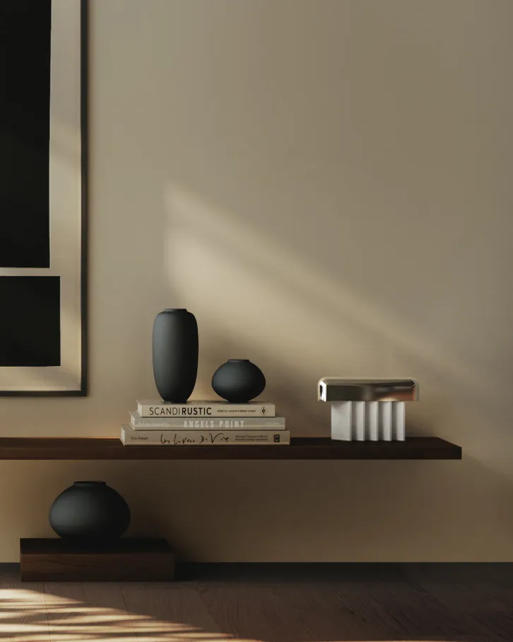 Beetle bordslampa portabel, Chrome 101 Copenhagen