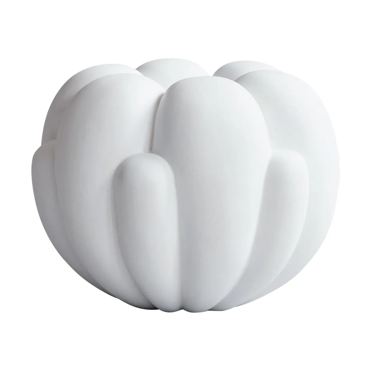 Bloom vas petit 22,5x24 cm, Bone white 101 Copenhagen