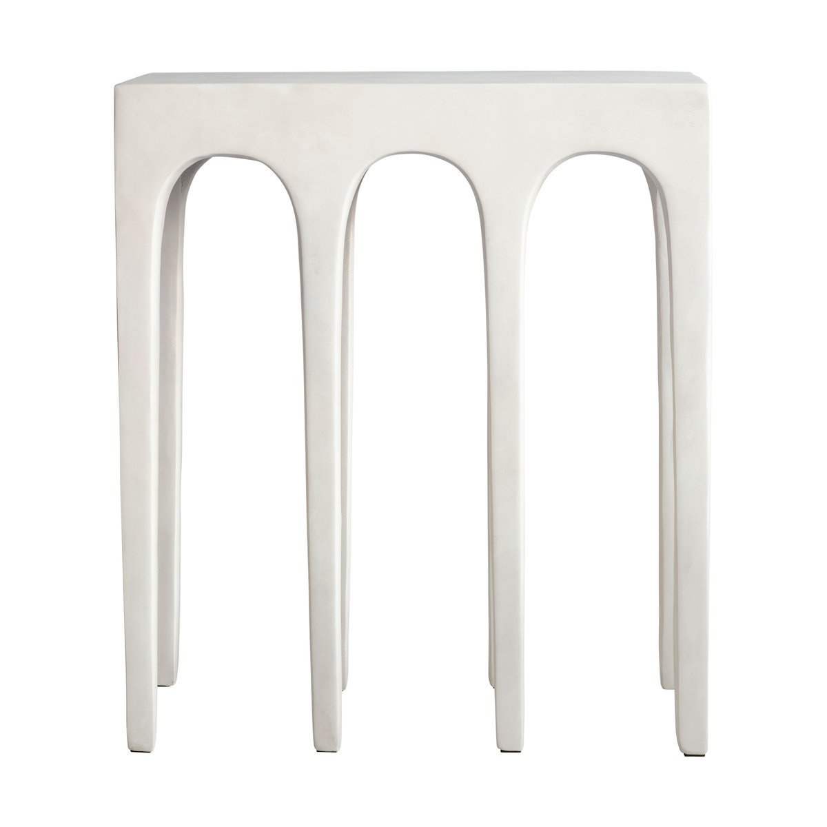 101 Copenhagen Bow Console bord 70,5x80 cm Birch | Skandinavisk Design | Avlastningsbord & Sidobord | Beige