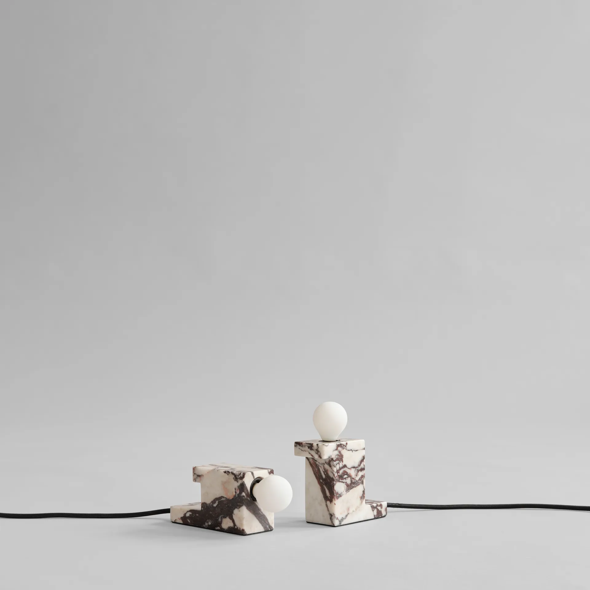 Brick låg lampa 8x14 cm, Calacatta 101 Copenhagen