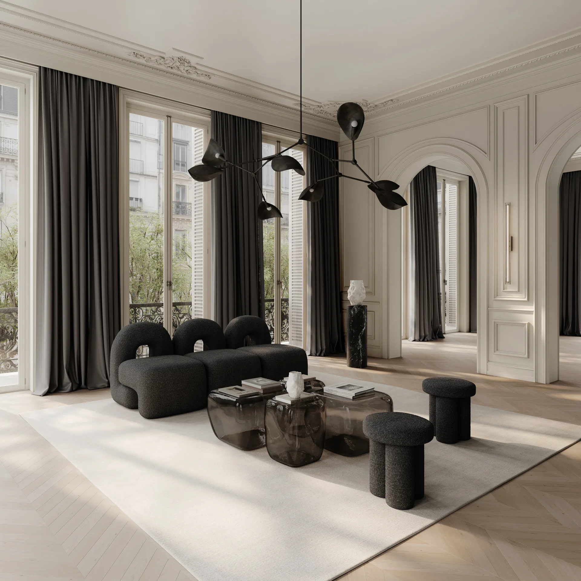 Daiku lounge chair, Deep taupe 101 Copenhagen