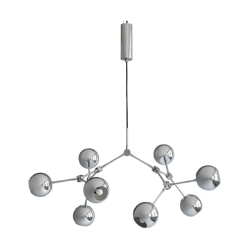 Drop Chandelier Globe takkrona mini - Chrome - 101 Copenhagen
