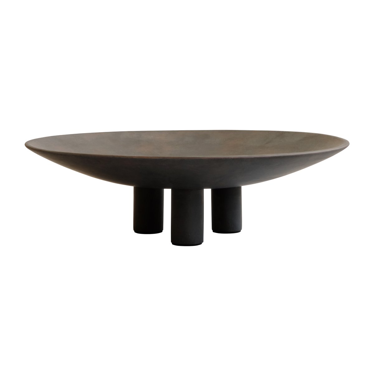 101 Copenhagen Duck fat 45 cm Coffee | Skandinavisk Design | Serveringsfat & Uppläggningsfat | Brun