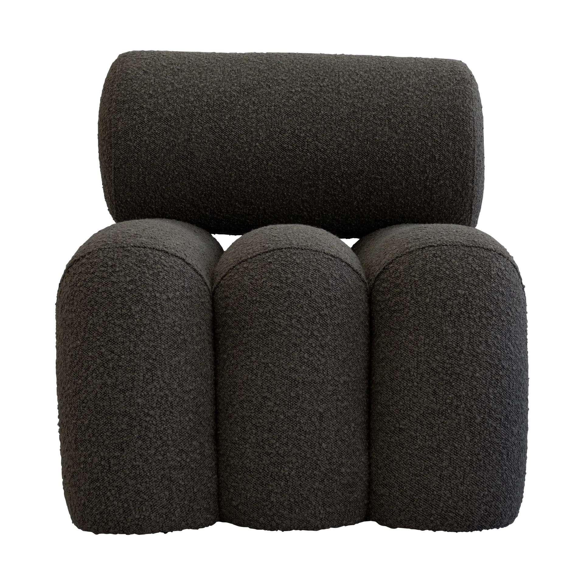 Foku Chair loungefåtölj, Deep taupe 101 Copenhagen