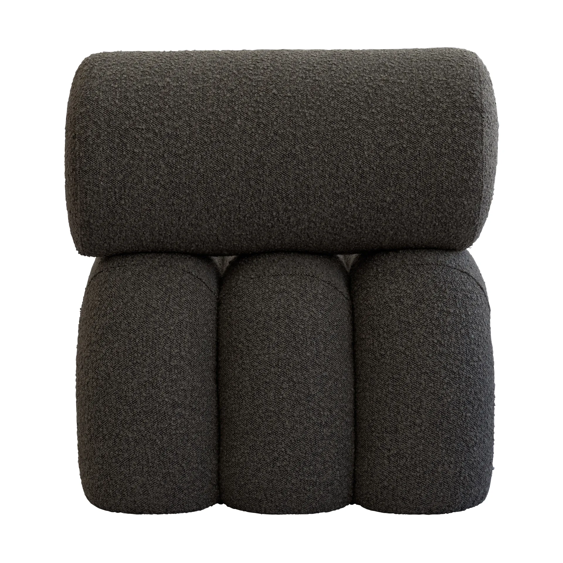 Foku Chair loungefåtölj, Deep taupe 101 Copenhagen