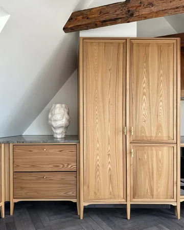 Katachi vas medio - High glaze birch - 101 Copenhagen