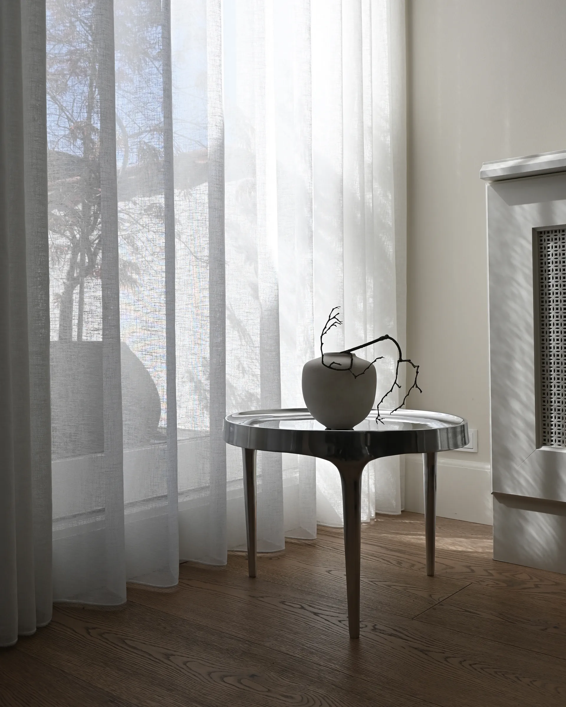 Phantom sidobord, Chrome tall 101 Copenhagen