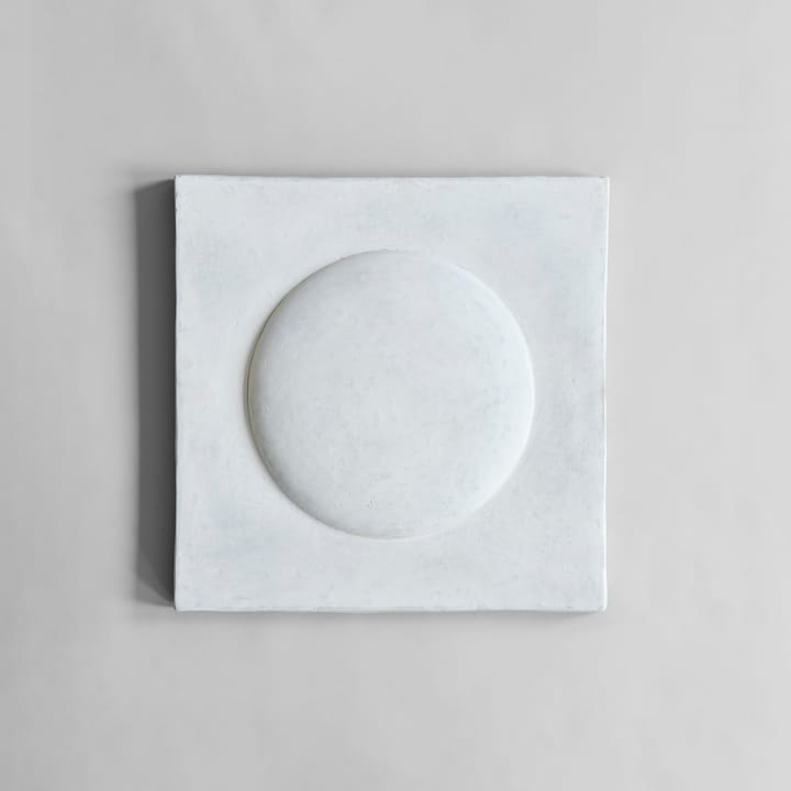 Sculpt Art Shield väggdekoration 58x58 cm - Chalk white - 101 Copenhagen