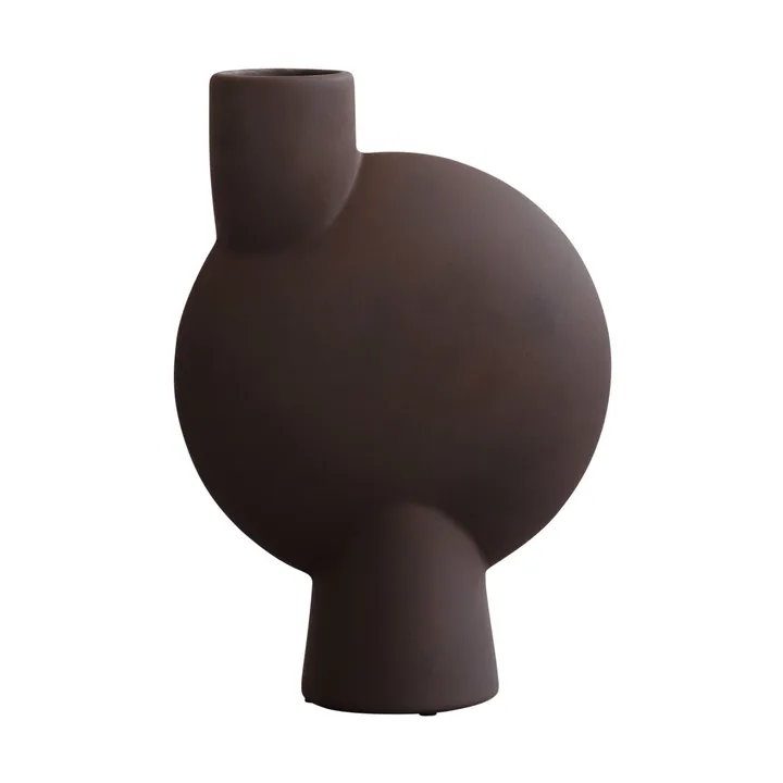 Sphere Bubl vas Medio - Chocolate brown - 101 Copenhagen