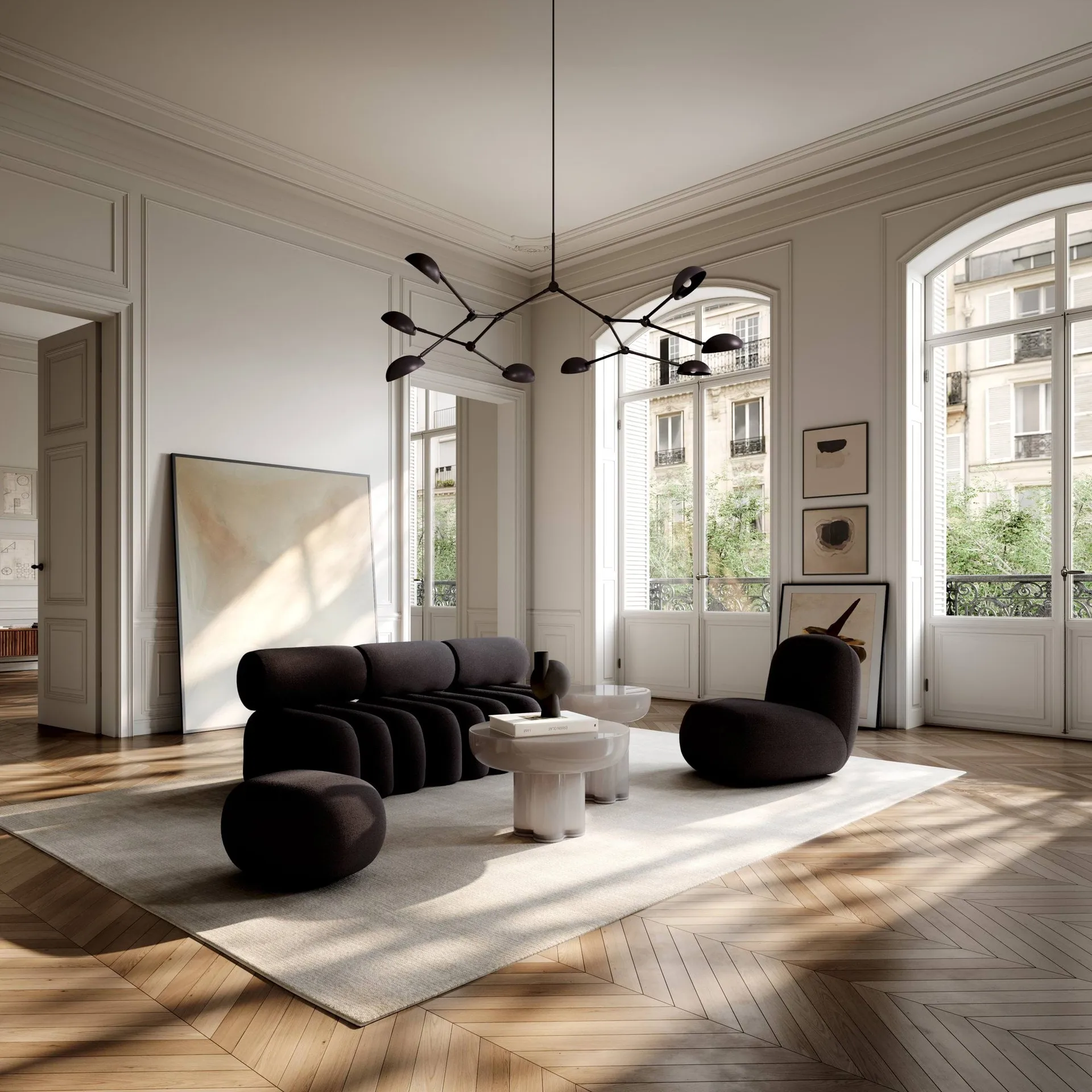 Sphere Bubl vas Medio, Chocolate brown 101 Copenhagen