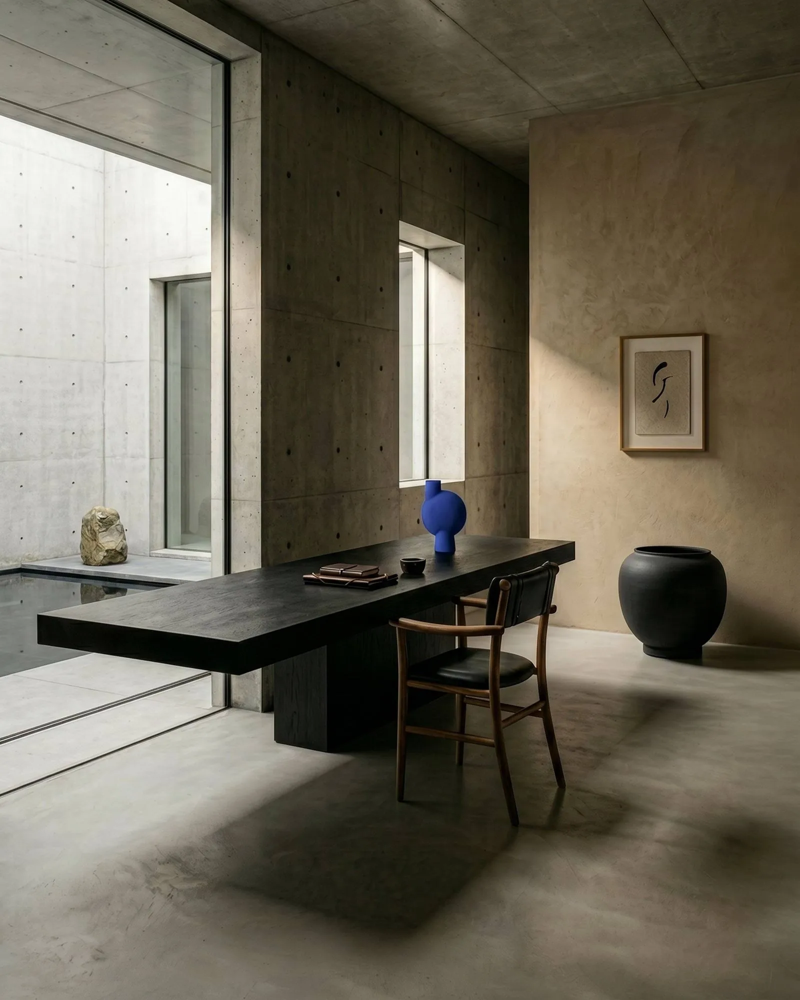 Sphere Bubl vas Medio, Marrakech blue 101 Copenhagen