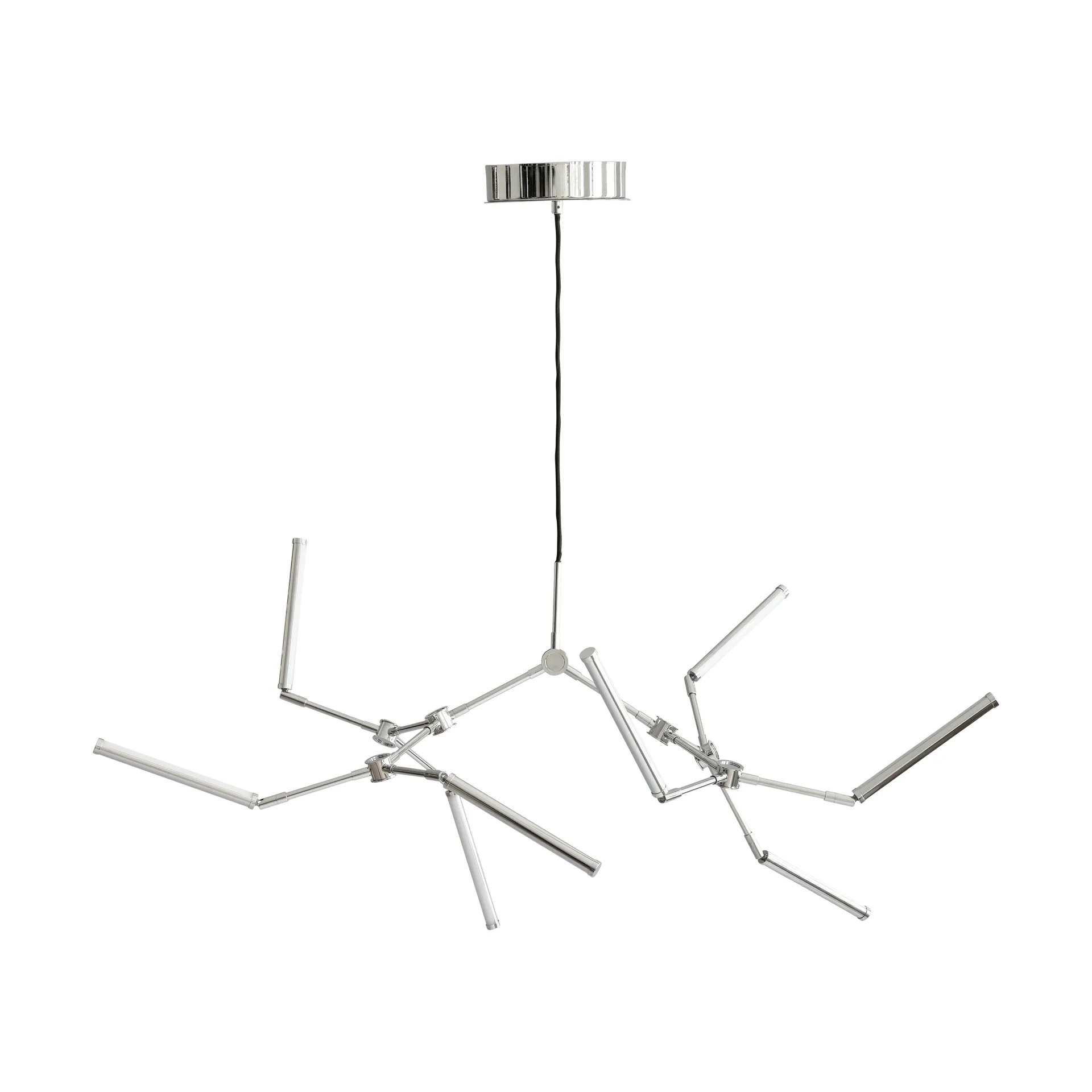 Stick chandelier takkrona mini, Chrome 101 Copenhagen