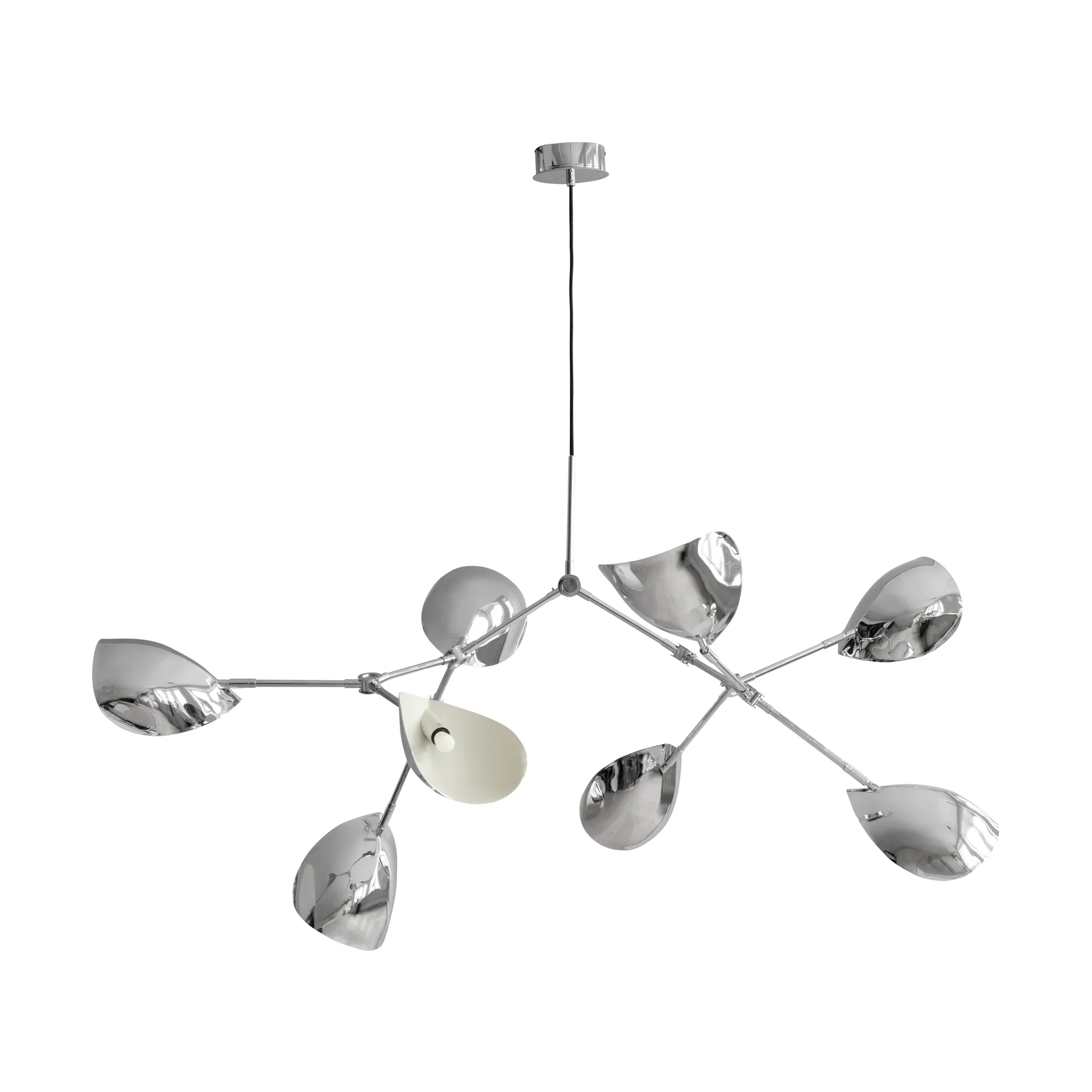 Stingray Chandelier takkrona, Chrome 101 Copenhagen