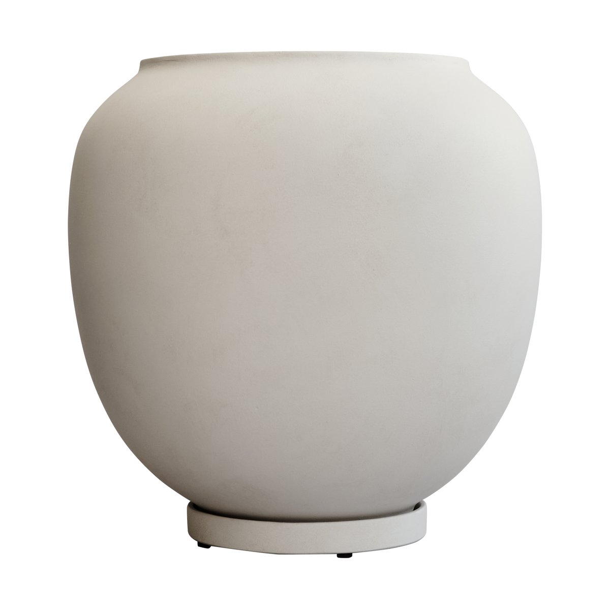 101 Copenhagen Sunao kruka big 53 cm Birch | Skandinavisk Design | Krukor | Vit