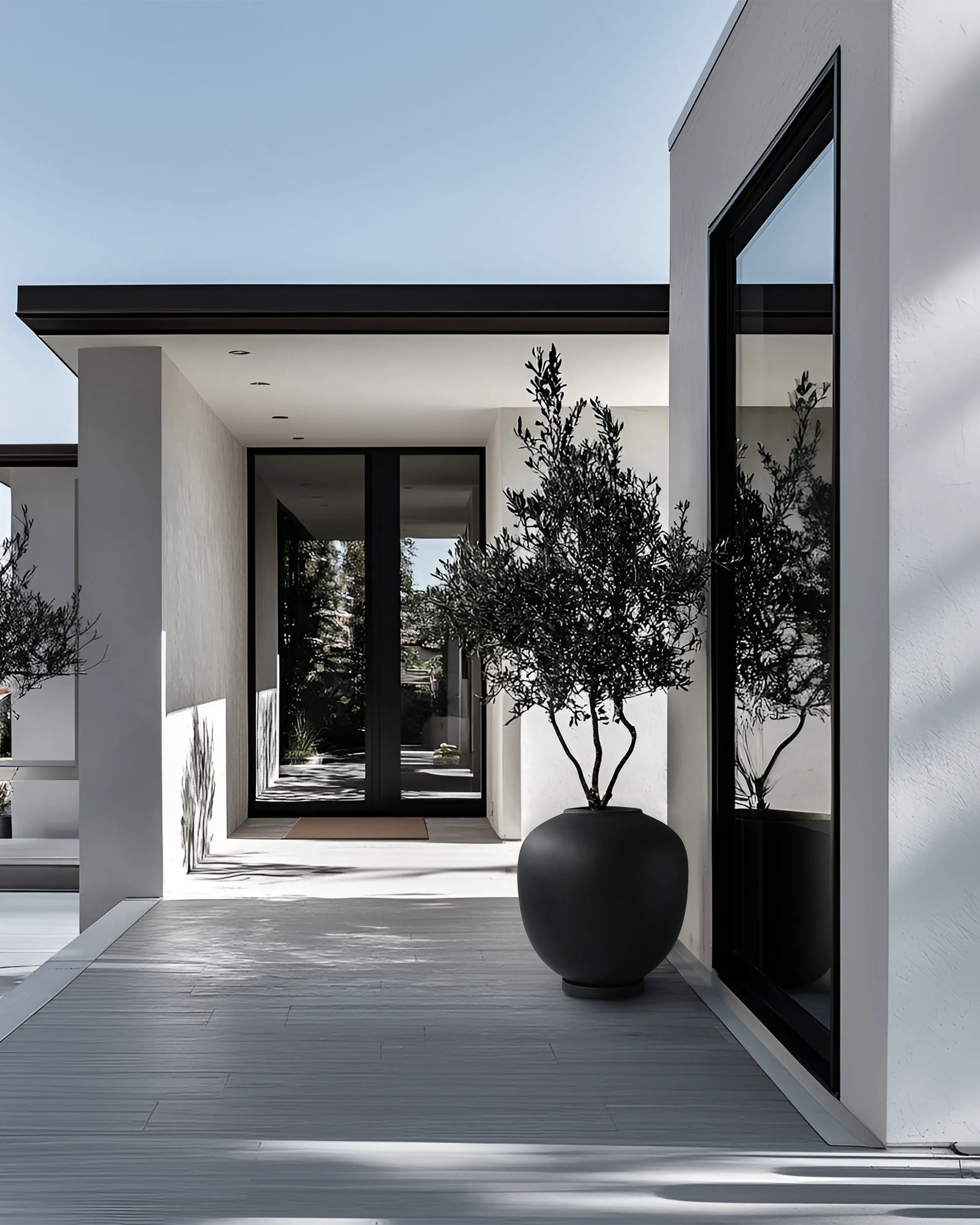 Sunao vas big 55 cm, Black 101 Copenhagen