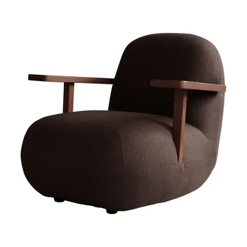Toe chair fåtölj med armstöd - Classic brown oak-dark brown - 101 Copenhagen