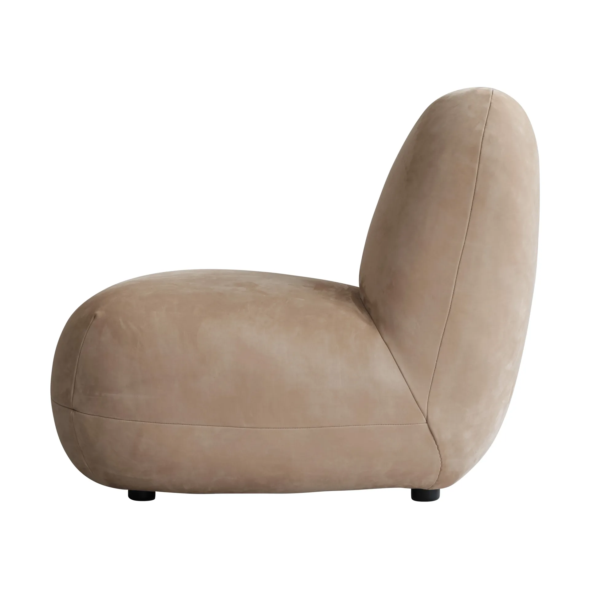 Toe Chair Flat fåtölj 92x75 cm, Nubuck 101 Copenhagen