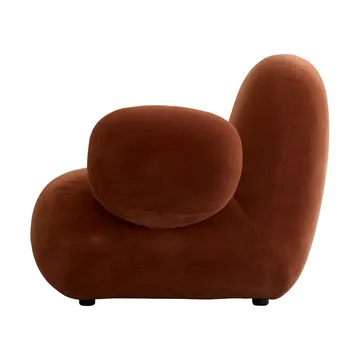 Toe Chair Flat fåtölj 92x75 cm - Rust - 101 Copenhagen