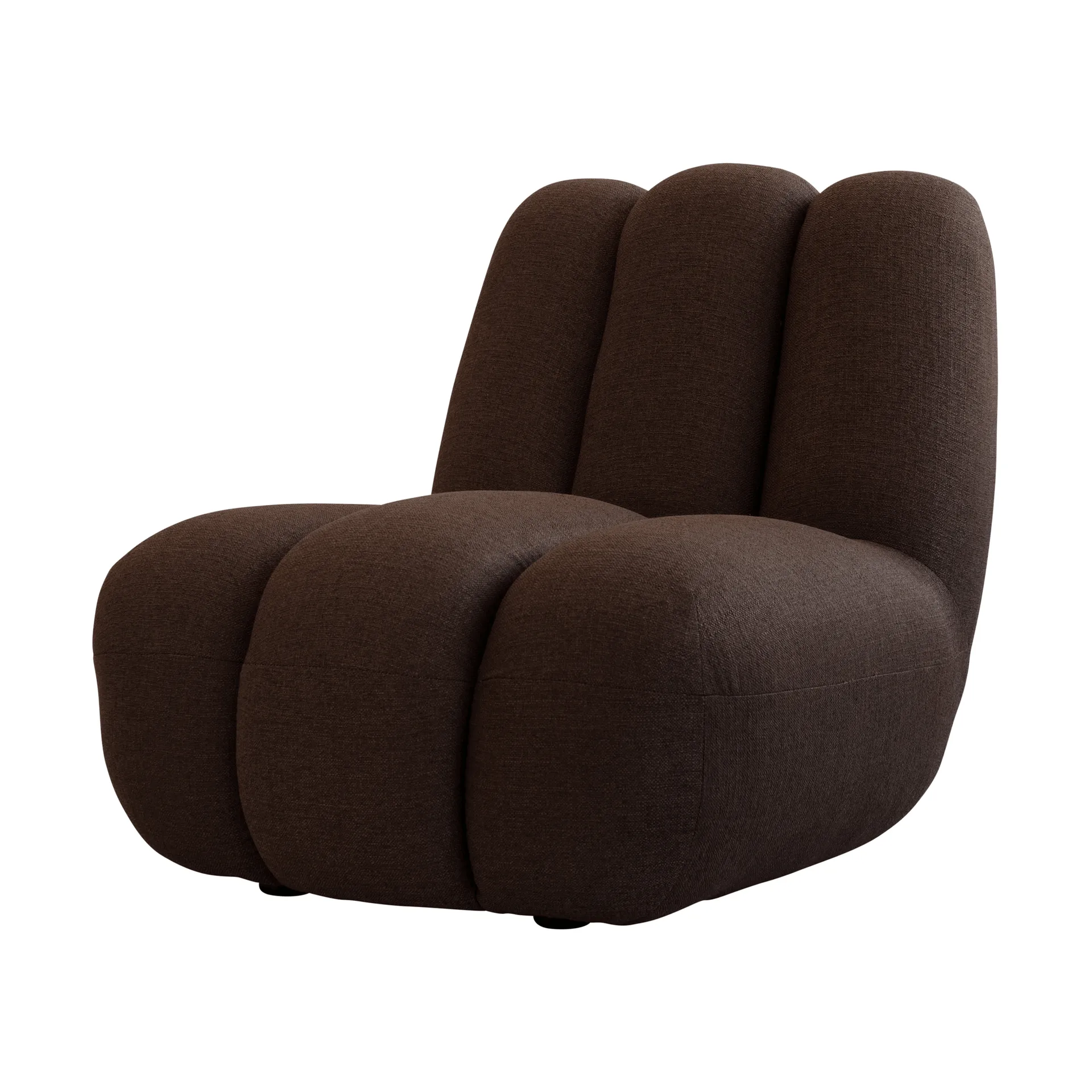 Toe loungefåtölj, Dark brown 101 Copenhagen