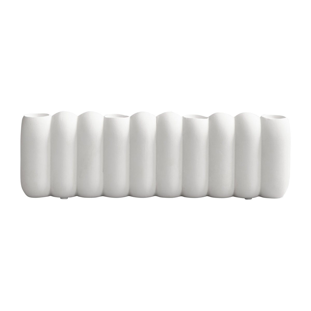 101 Copenhagen Tube ljusstake Bone white 11x35 cm | Skandinavisk Design | Ljusstakar | Vit