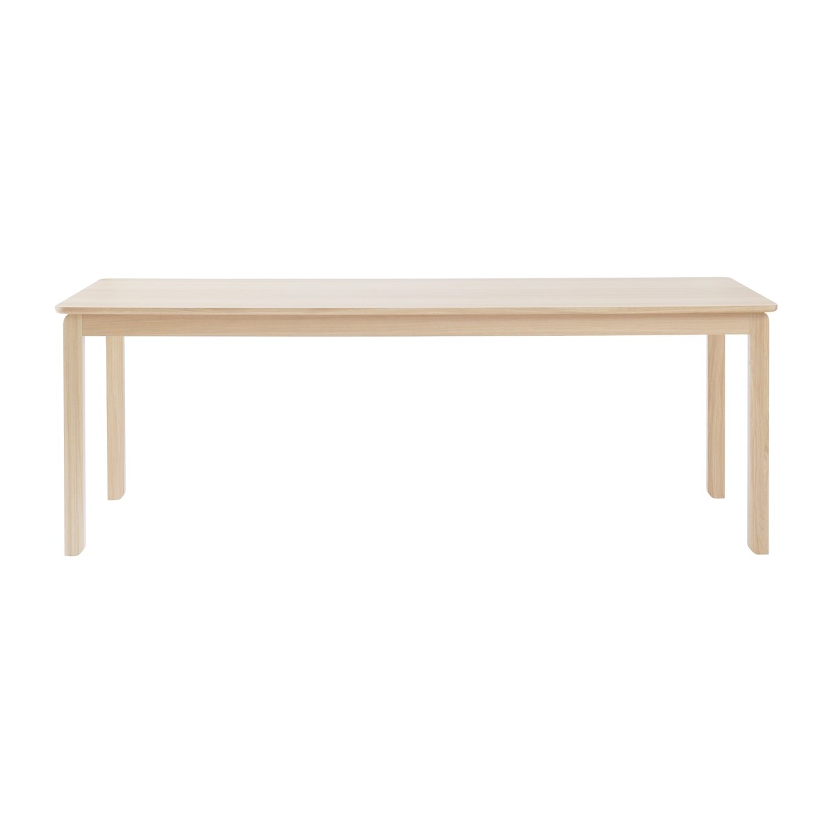 1898 Alfred matbord 90x220 cm Vitpigmenterad ek | Skandinavisk Design | Matbord | Beige