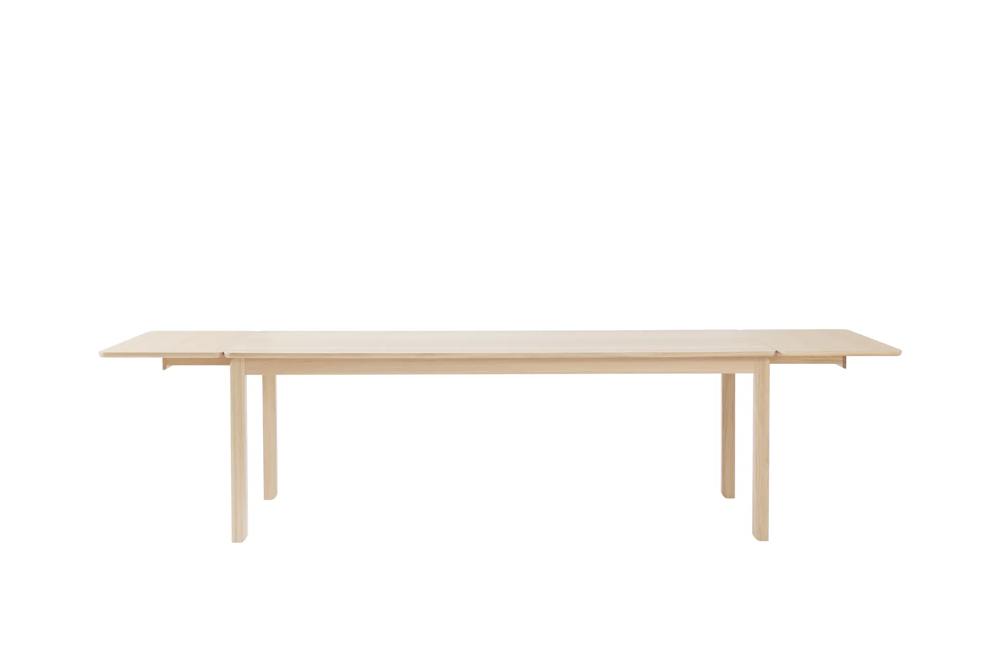 Alfred matbord, Vitpigmenterad ek, 90x220 cm 1898