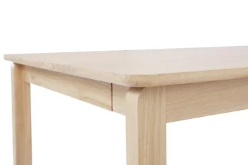 Alfred matbord - Vitpigmenterad ek, 90x220 cm - 1898