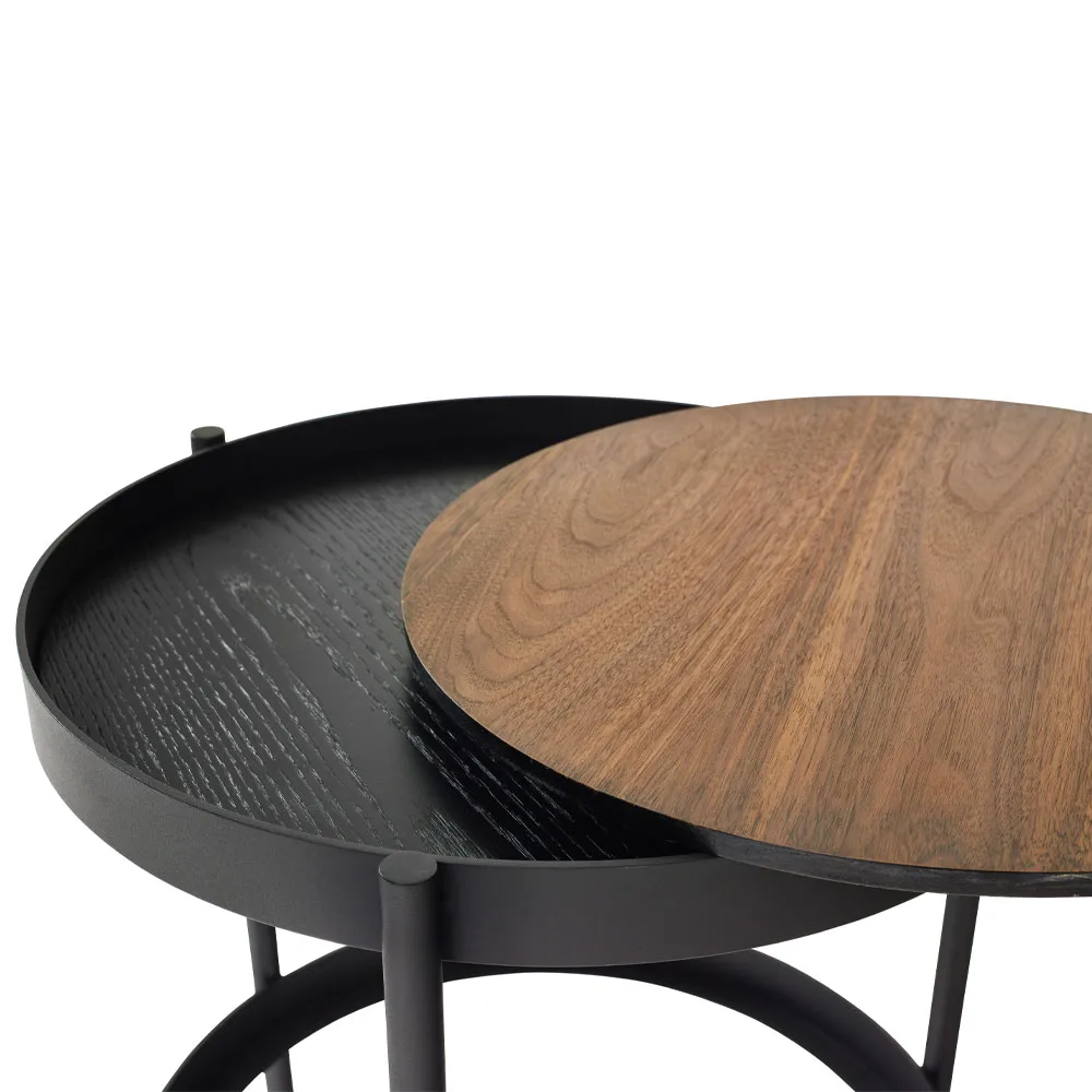 Alseda rullbord, Svartbetsek-valnöt-svart stål 1898