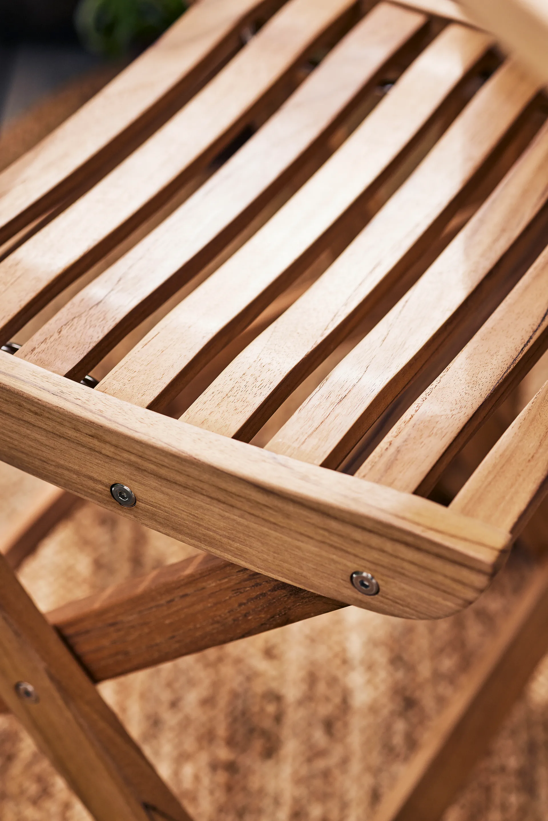 Aneboda balkongset med 2 stolar teak,  1898