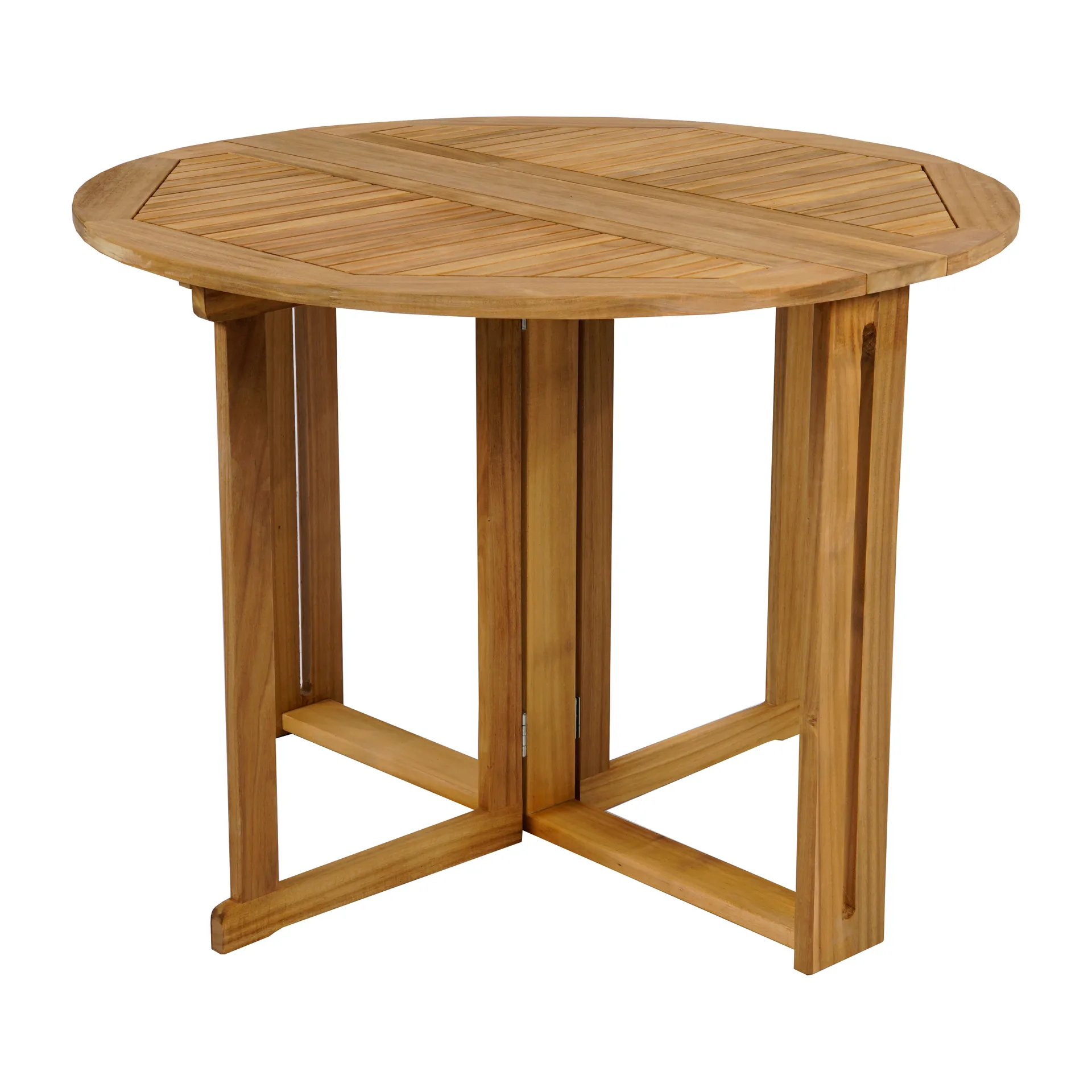 Aneboda klaffbord Ø100 cm, Teak 1898