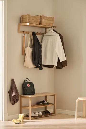 Bäckebo hatthylla - Ek, 7 knoppar - 1898