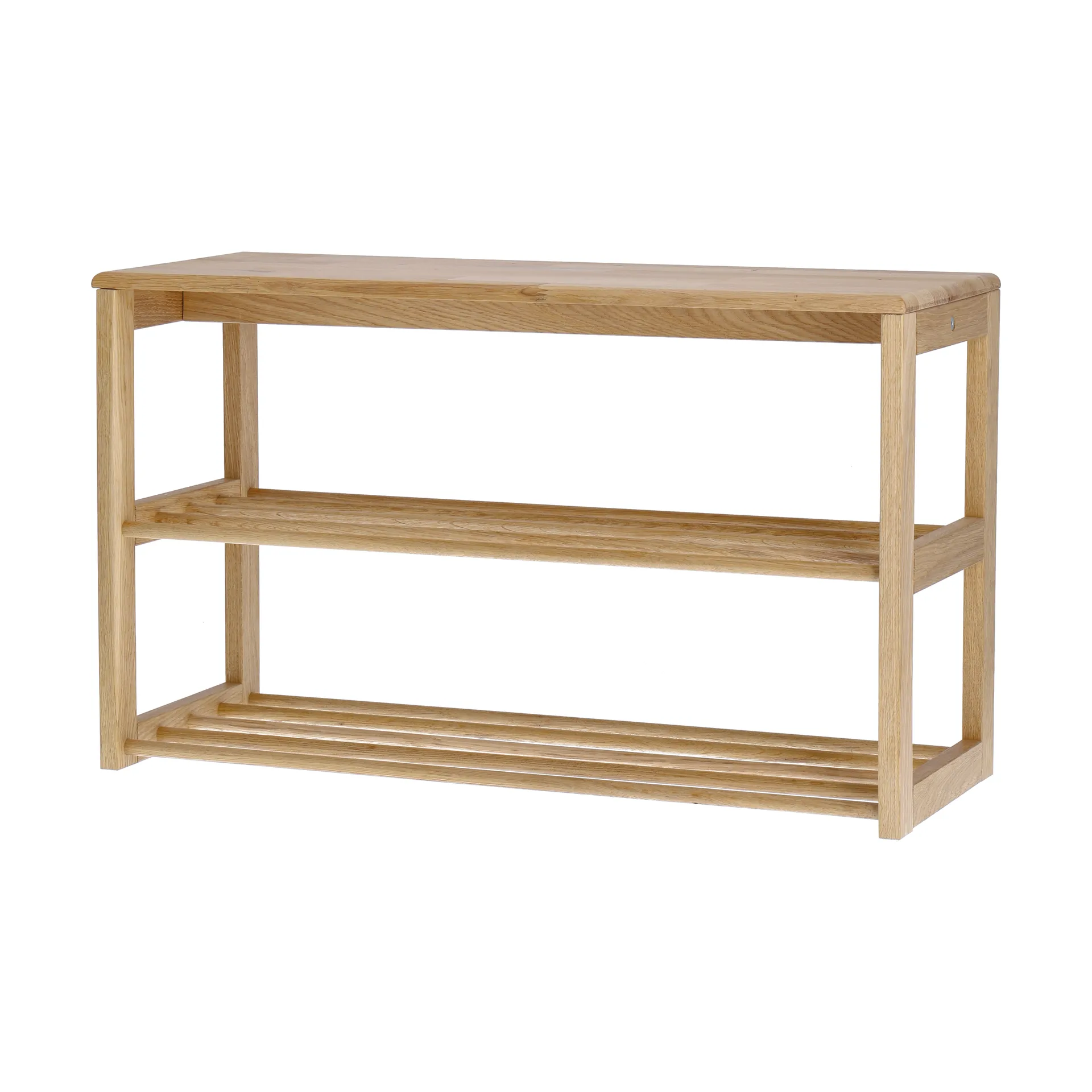 Bäckebo skohylla med sits, Ek, 80x48x30 cm 1898
