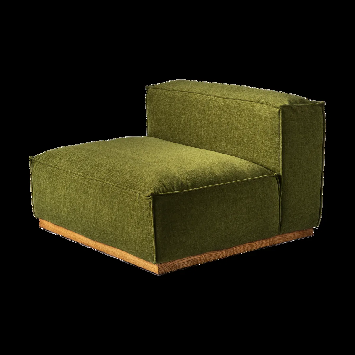 1898 Bergsdal 1,5-sits fåtölj Luisa green