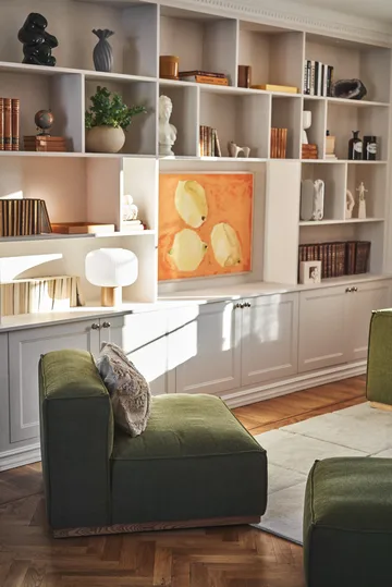 Bergsdal 1,5-sits fåtölj - Luiza Green - 1898