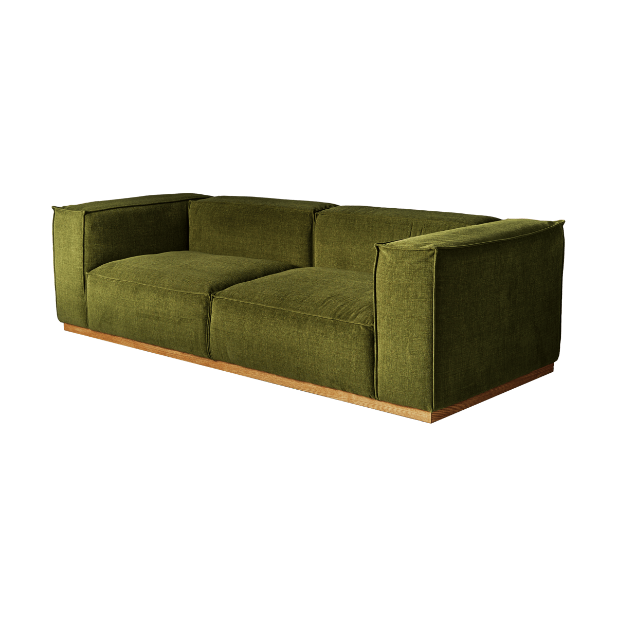 1898 Bergsdal 3-sits soffa Luisa green | Skandinavisk Design | Soffor | Grön