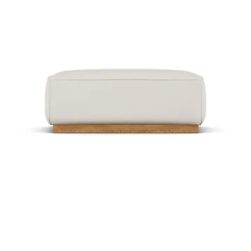 Bergsdal fotpall - Caleido Beige 9600-ekbetsad ask - 1898