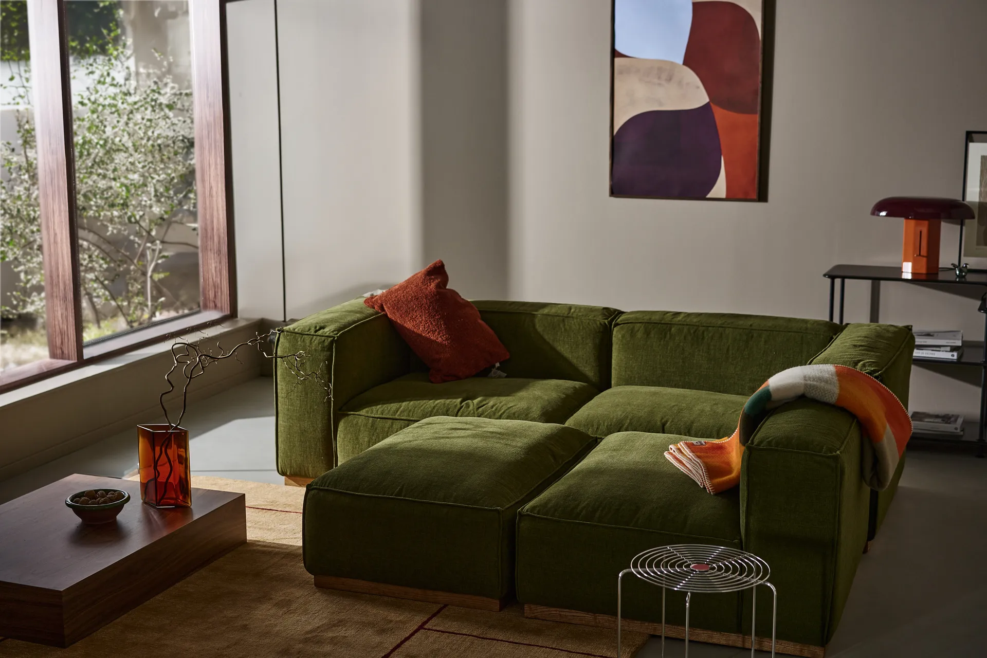 Bergsdal fotpall, Luiza Green 1898