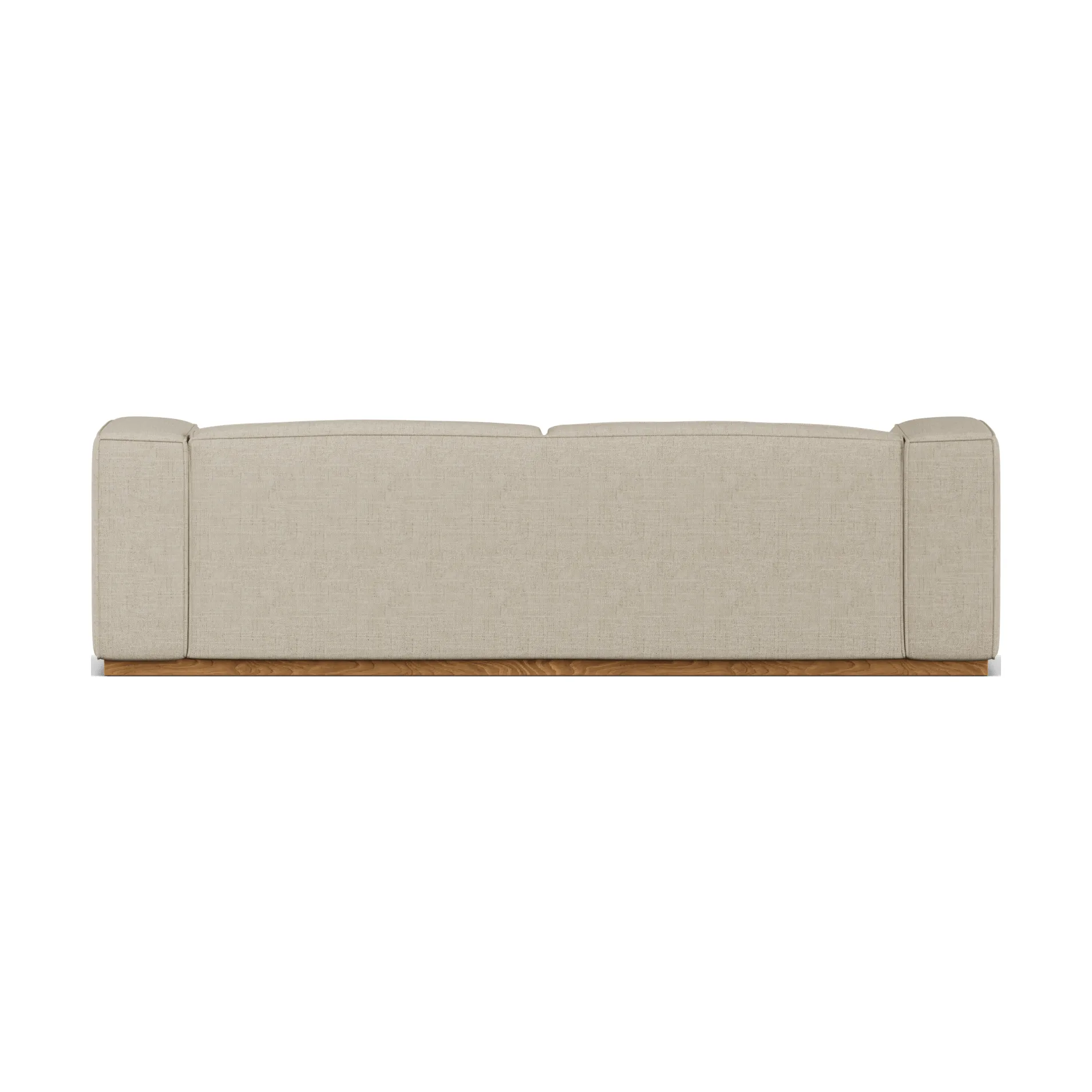 Bergsdal soffa, Bern Beige 0341-ekbetsad ask, 3-sits 1898
