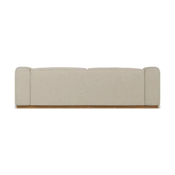 Bergsdal soffa - Bern Beige 0341-ekbetsad ask, 3-sits - 1898