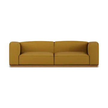 Bergsdal soffa - Luiza Mustard 3972-ekbetsad ask, 3-sits - 1898