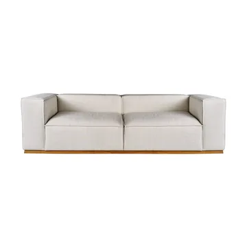 Bergsdal soffa - Oslo Nature 1540-ekbetsad ask, 3-sits - 1898