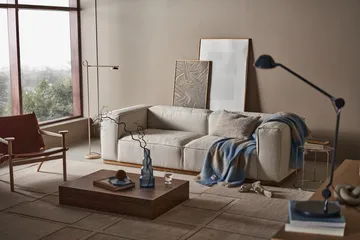 Bergsdal soffa - Oslo Nature 1540-ekbetsad ask, 3-sits - 1898