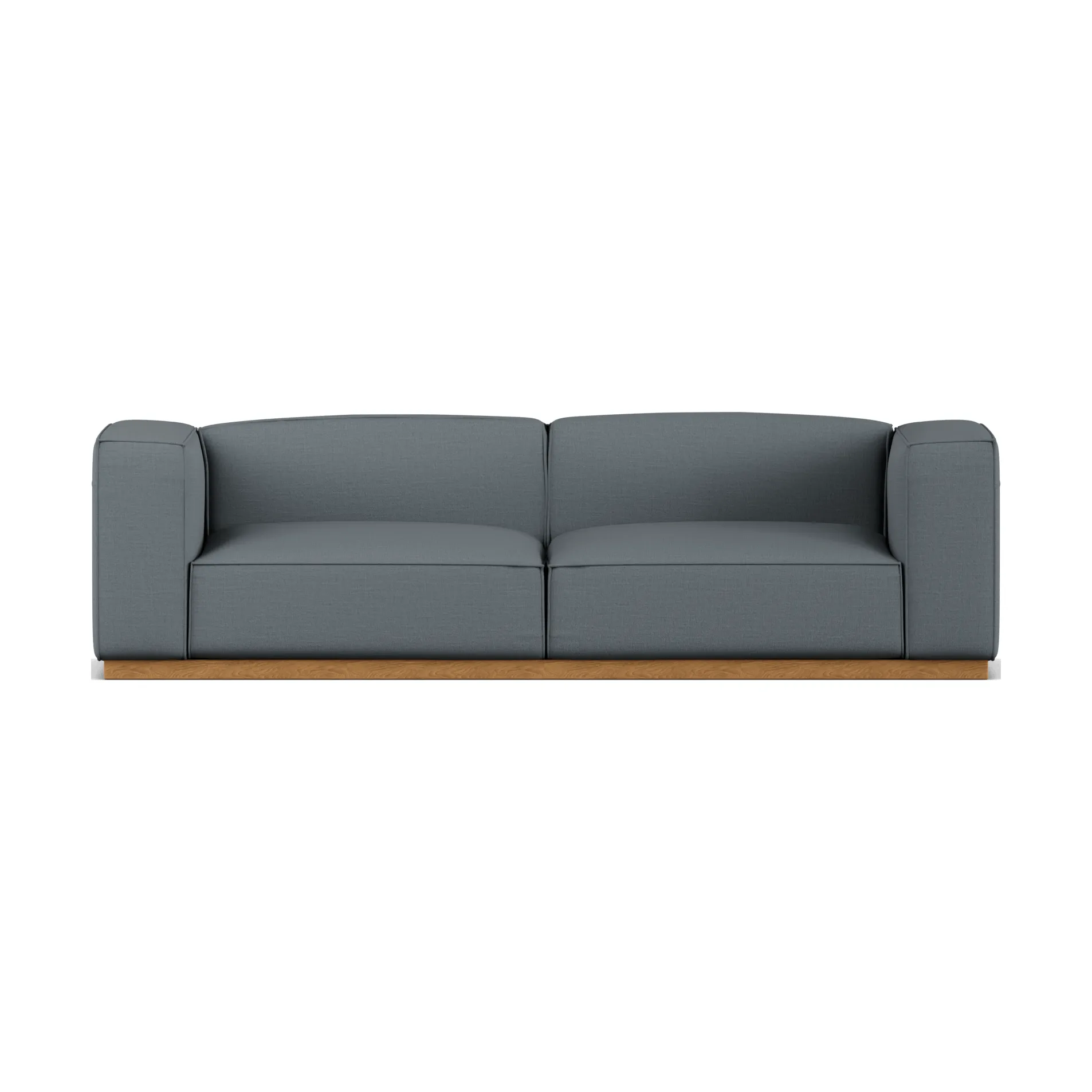 Bergsdal soffa, Same Blue 6678-ekbetsad ask, 3-sits 1898