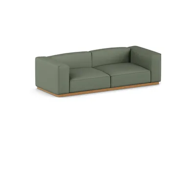 Bergsdal soffa - Same Forest 6677-ekbetsad ask, 3-sits - 1898