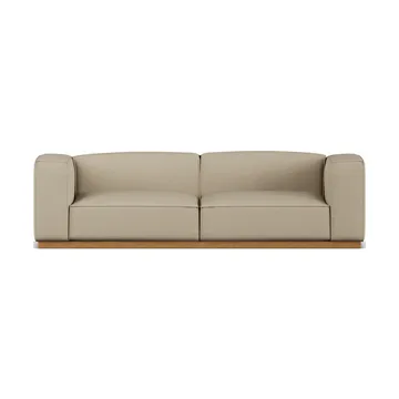 Bergsdal soffa - Same Sand 6672-ekbetsad ask, 3-sits - 1898