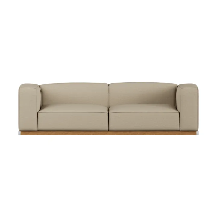 Bergsdal soffa - Same Sand 6672-ekbetsad ask, 3-sits - 1898