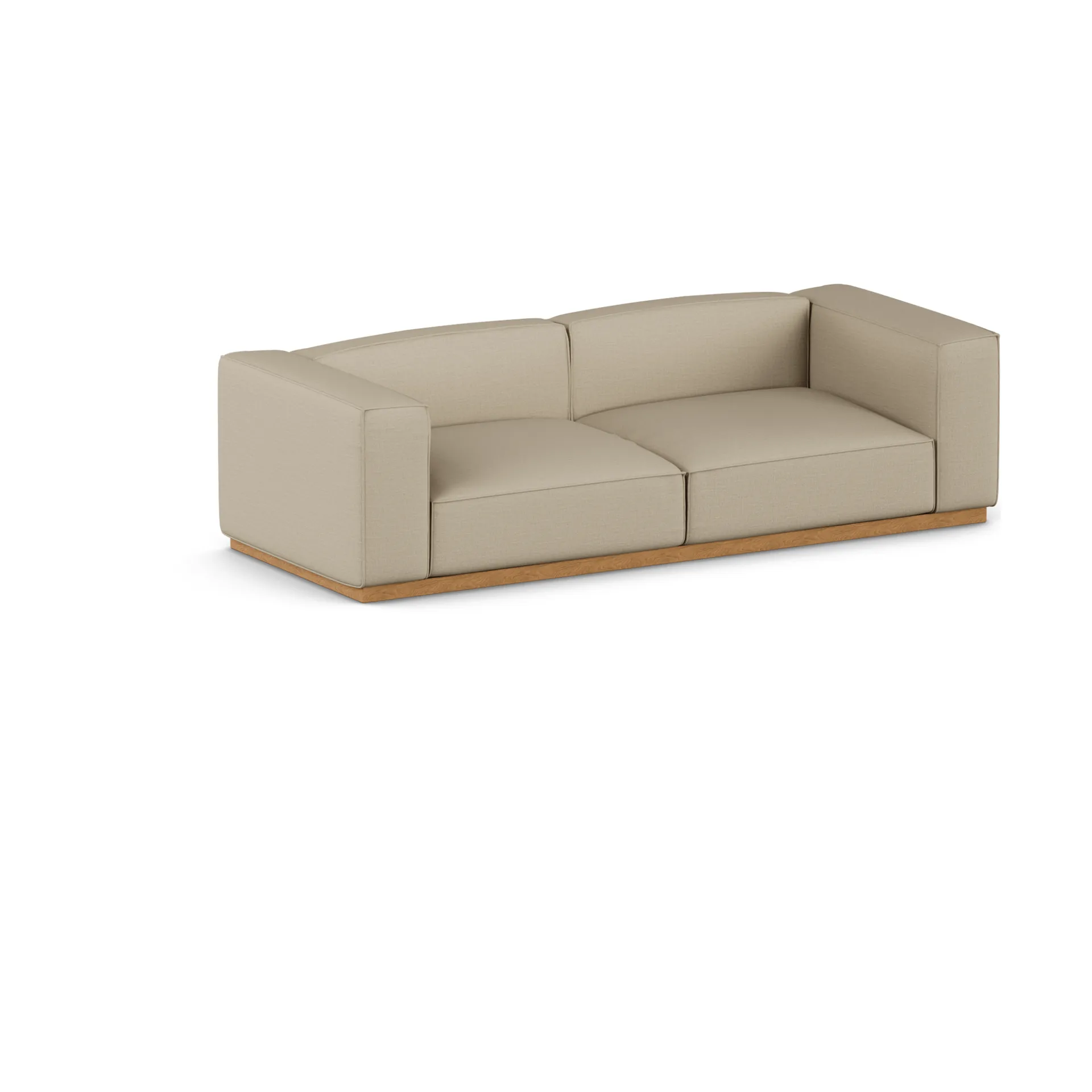 Bergsdal soffa, Same Sand 6672-ekbetsad ask, 3-sits 1898